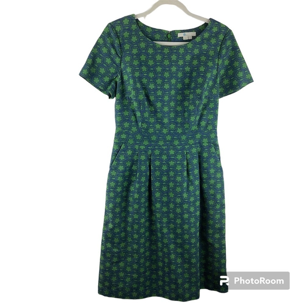 Boden Sierra Floral Textured Dress Size 6